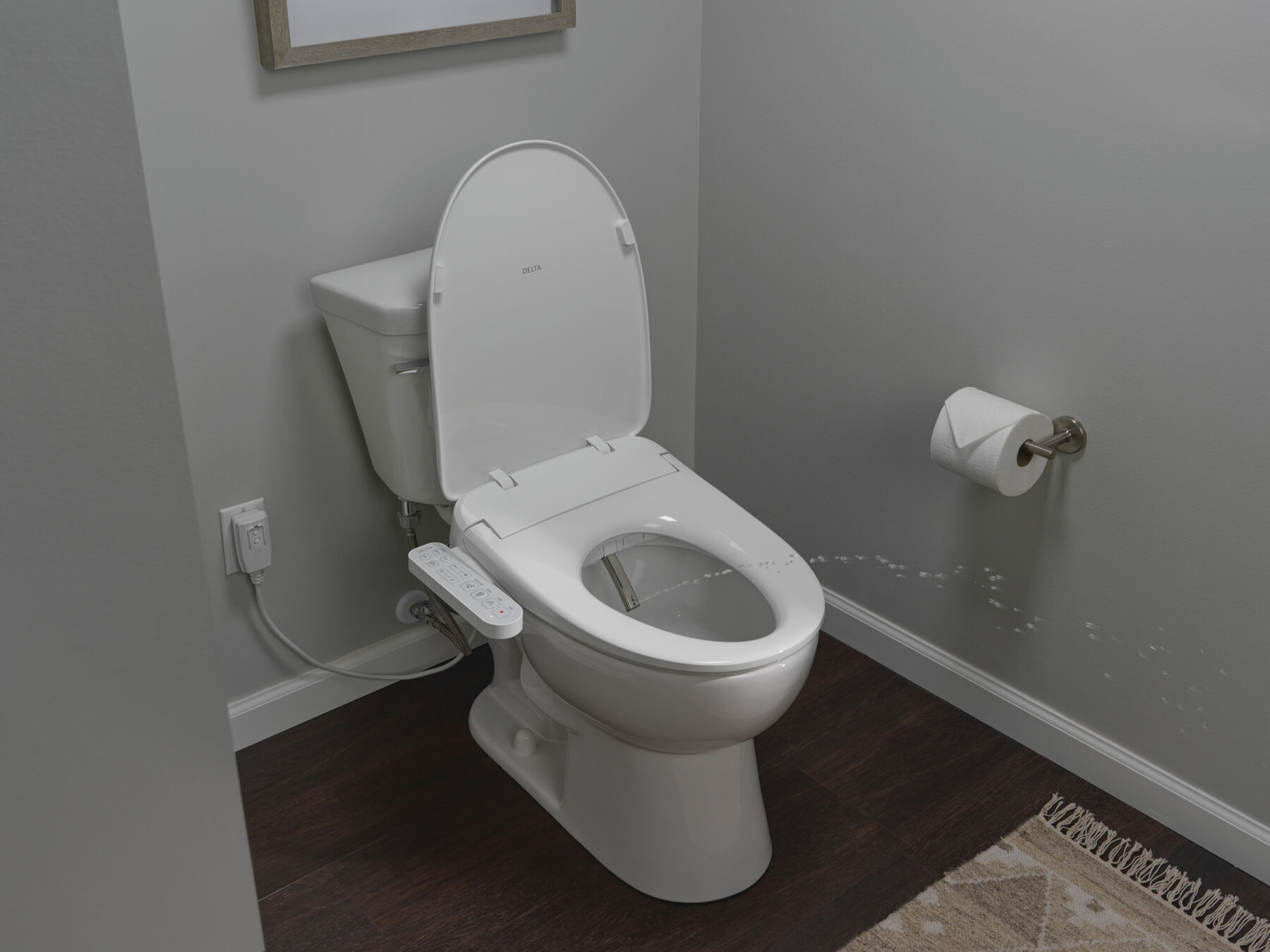 Standard Elongated Electric Bidet Toilet Seat, image 19